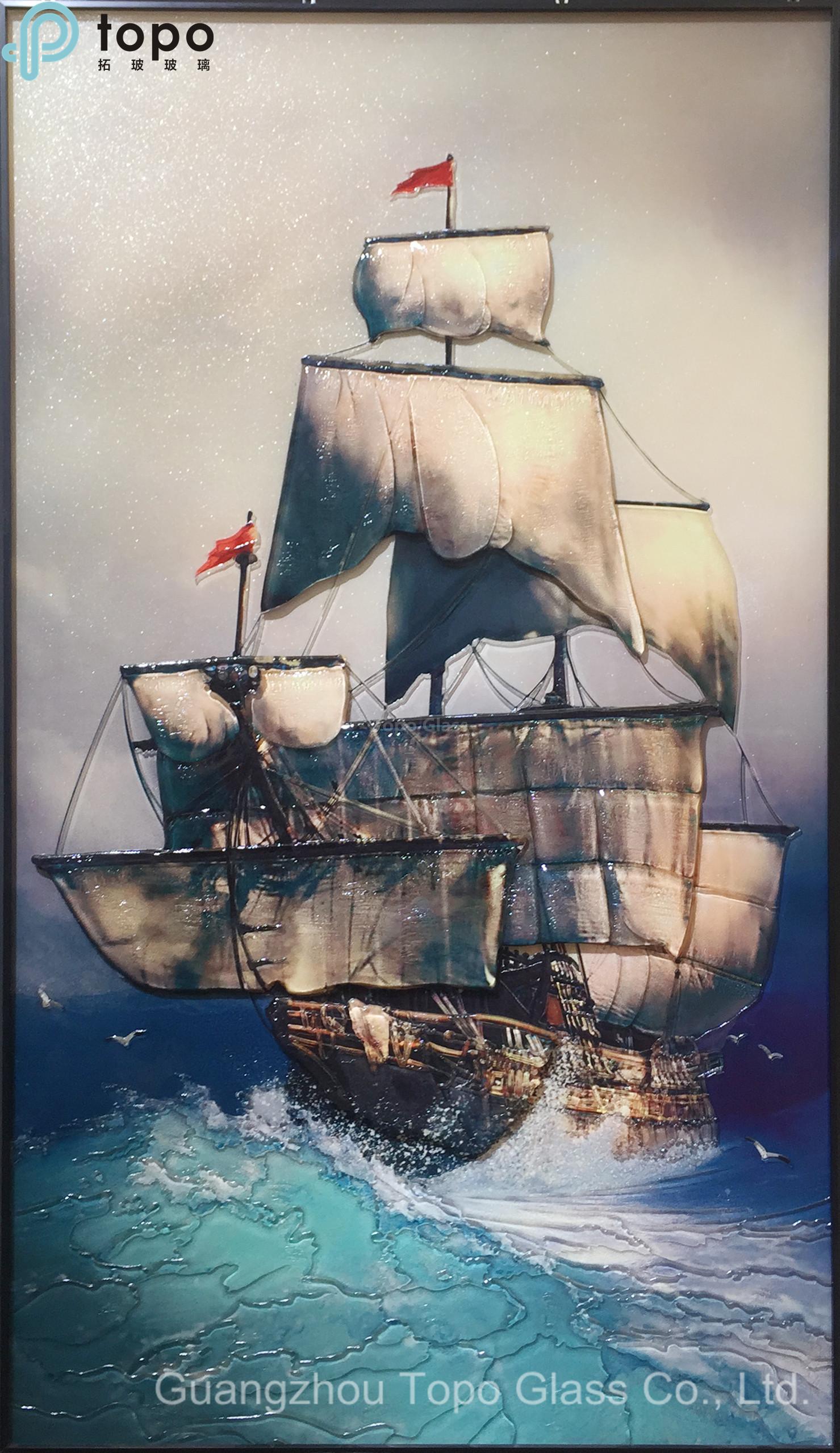 Glass Painting 玻璃画