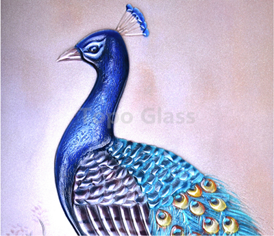 装饰画 艺术玻璃画