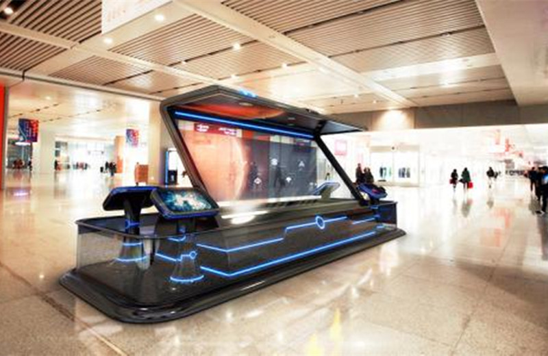 3D全息显示盒模型