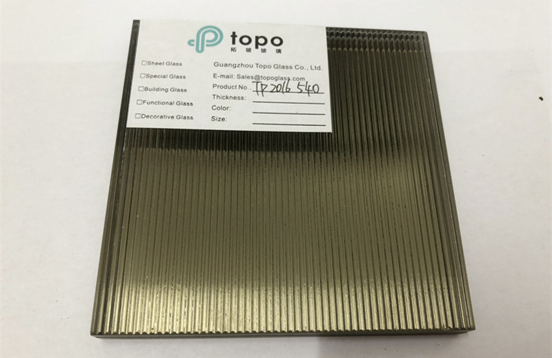 Co&ucirc;t verre de r&eacute;sistance au feu