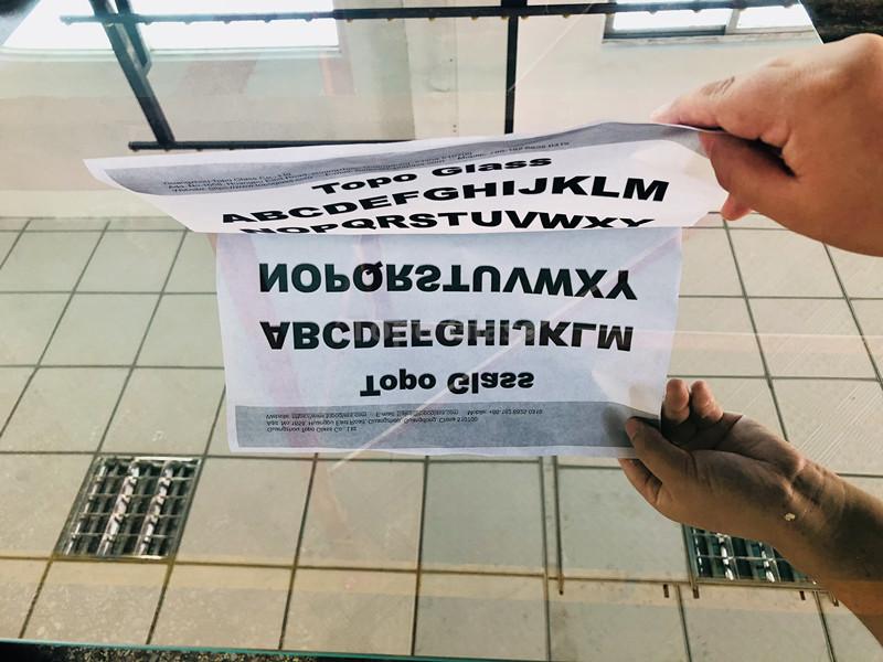 Verre &eacute;cran TV