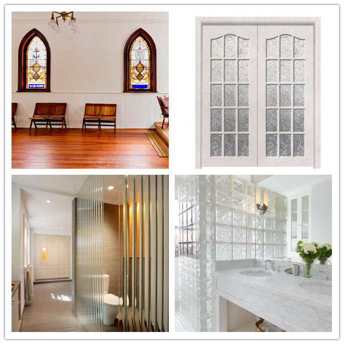 Applications de verre Motif