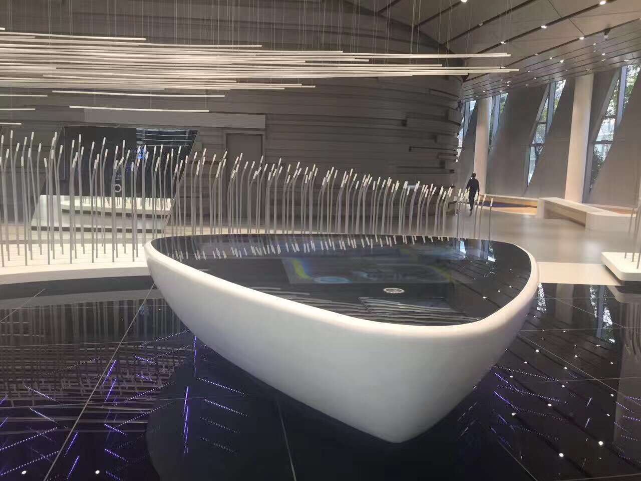 黑色玻璃用于桌上型