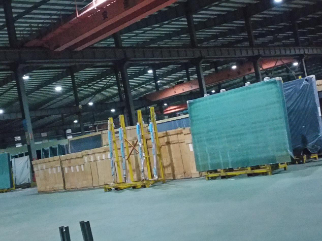 Verre coll&eacute; &agrave; double couche