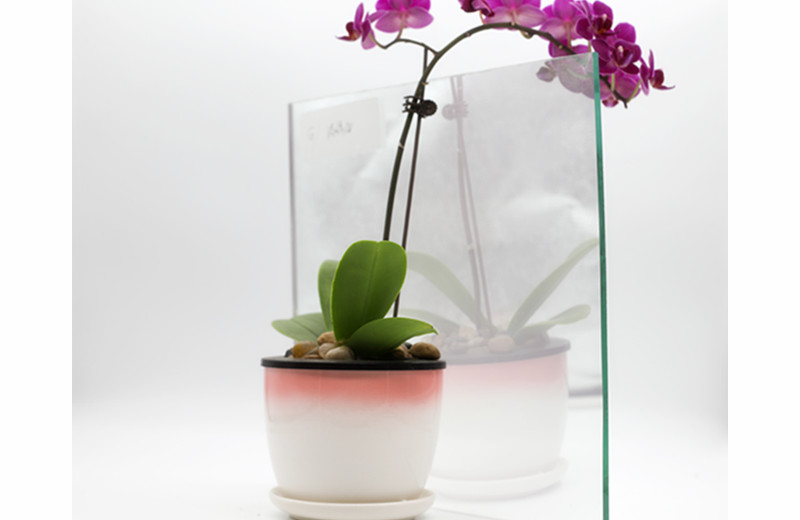 Verre miroir magique commutable