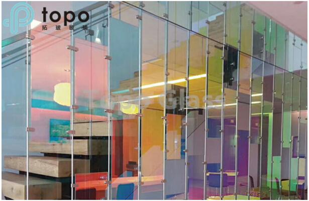 Verre &agrave; couleur changeante